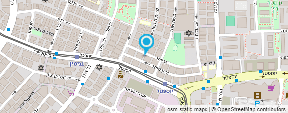 מפת הגעה אל עיצוב שיער מיכאל