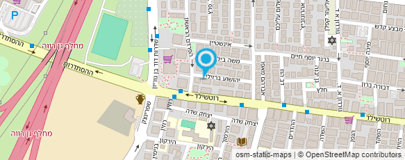 מפת הגעה אל קרן ישראל נכסים