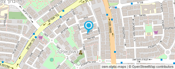 מפת הגעה אל גדעון מוטי