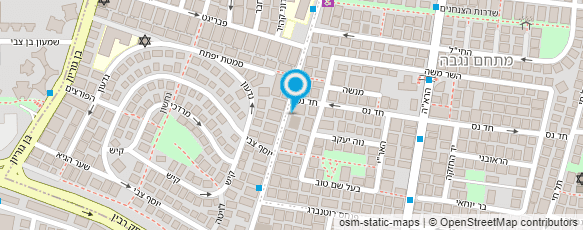 מפת הגעה אל רבינק רוני-מסג'יסט מוסמך