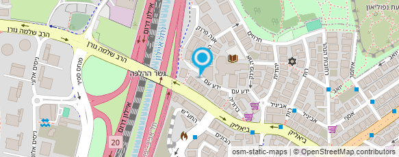 מפת הגעה אל מליכסון תמרה - אדריכלית