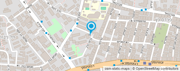 מפת הגעה אל ישיבה קטנה חב"ד בני ברק