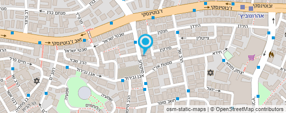 מפת הגעה אל מינימרקט טיפת חלב