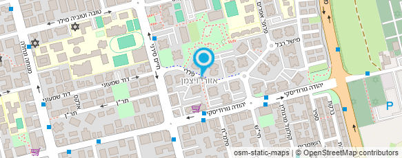 מפת הגעה אל אורה קמינגס - מעברית לאנגלית