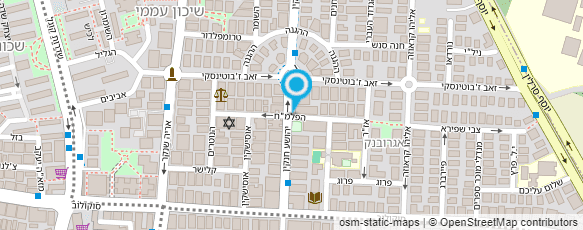 מפת הגעה אל חיים האינסטלטור