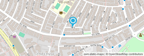 מפת הגעה אל לימור ורון יהל אדריכלים