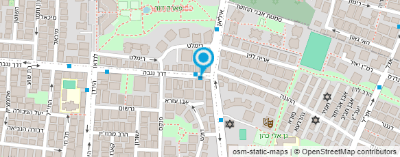 מפת הגעה אל אביב -בית התכלת