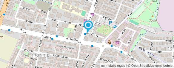 מפת הגעה אל יחזקאל ציפי