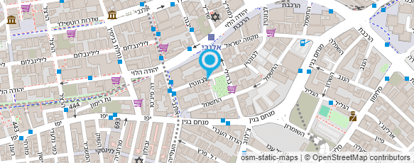 מפת הגעה אל כהן - ליברמן