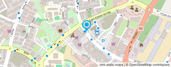 מפת הגעה אל תיווך יוסי נכסים