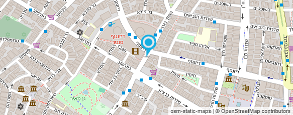 מפת הגעה אל מספריים מדברות