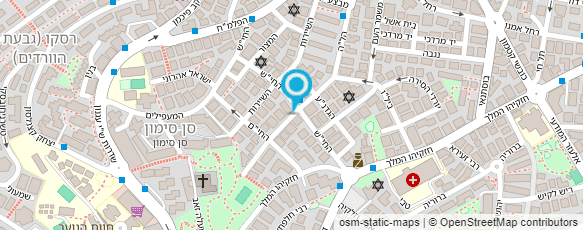 מפת הגעה אל איזק גבריאל