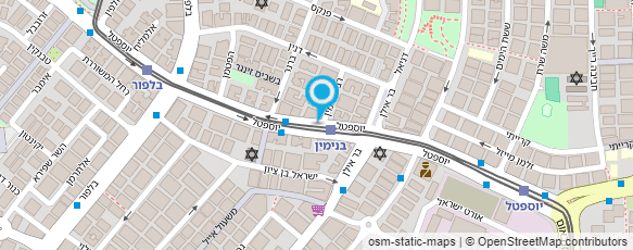 מפת הגעה אל אמיתי יצחק