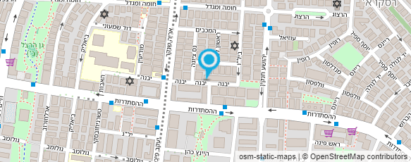 מפת הגעה אל ד"ר צלניק עודד