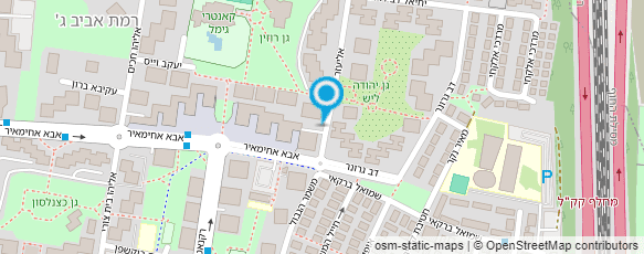 מפת הגעה אל ד"ר עמיקם ברג