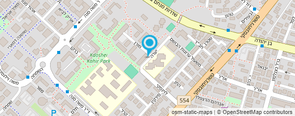 מפת הגעה אל טופ-טק מעליות