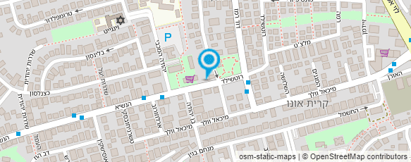 מפת הגעה אל ג'וזף (יוסי) עיצוב שיער