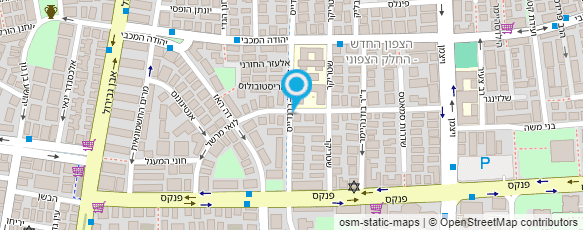 מפת הגעה אל פרופ' נגריס בני מפת הגעה אל פרופ' נגריס בני