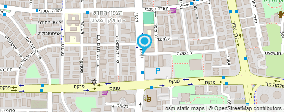 מפת הגעה אל עו"ד רוזנשטין ניר דנה