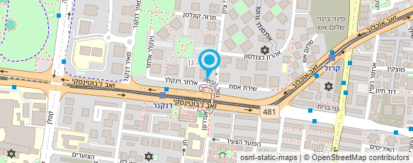 מפת הגעה אל רונן