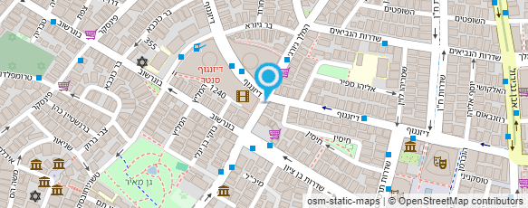 מפת הגעה אל "אופיר"- מלון