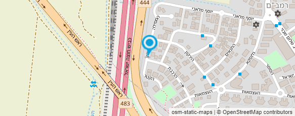 מפת הגעה אל לירון אינסטלציה