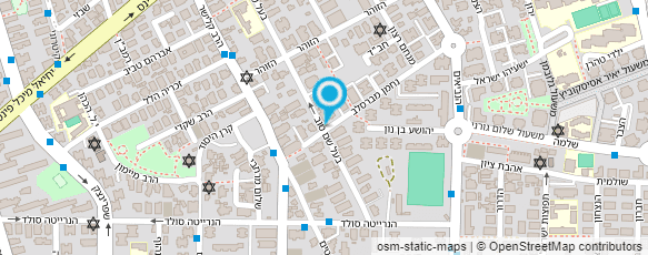 מפת הגעה אל בי"ס לקונג פו-גמל שלמה דרומי