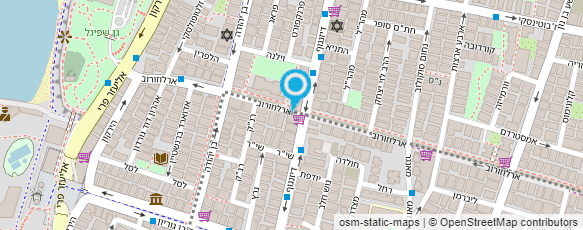 מפת הגעה אל בן סימון דוד