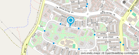 מפת הגעה אל סופרמרקט אדיר אלון משה בע"מ