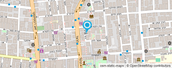 מפת הגעה אל גואל בן משה