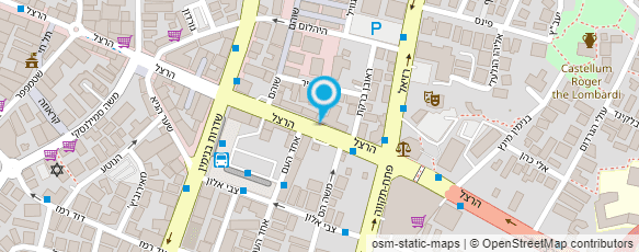 מפת הגעה אל בנק ירושלים בע"מ