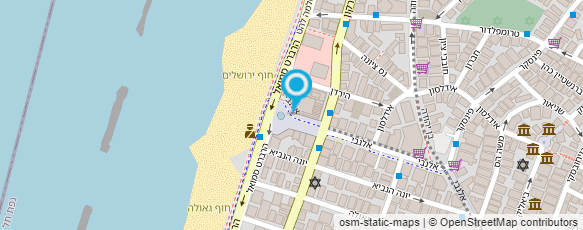 מפת הגעה אל הבנק הבינלאומי הראשון לישראל בע"מ