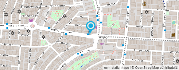 מפת הגעה אל הבנק הבינלאומי הראשון לישראל בע"מ