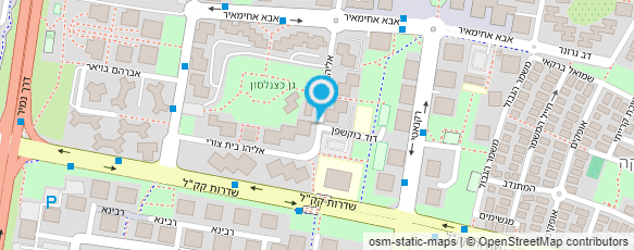 מפת הגעה אל הבנק הבינלאומי הראשון לישראל בע"מ