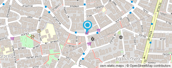 מפת הגעה אל הבנק הבינלאומי הראשון לישראל בע"מ