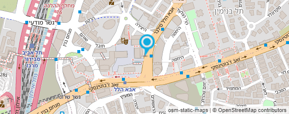 מפת הגעה אל הבנק הבינלאומי הראשון לישראל בע"מ