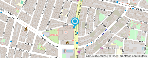 מפת הגעה אל בנק הפועלים בע"מ