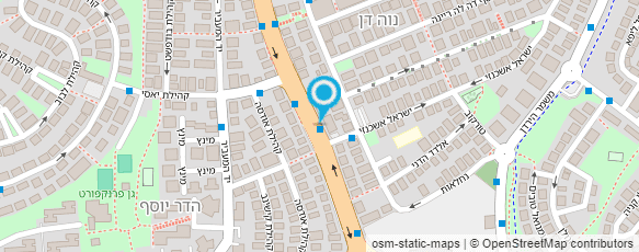 מפת הגעה אל בנק הפועלים בע"מ