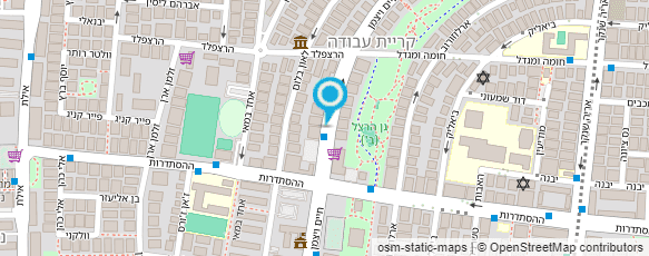 מפת הגעה אל בנק הפועלים בע"מ