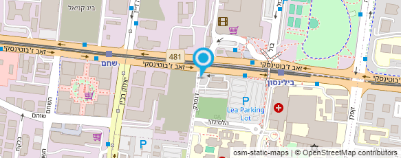 מפת הגעה אל פועלים  Business - פתח תקוה