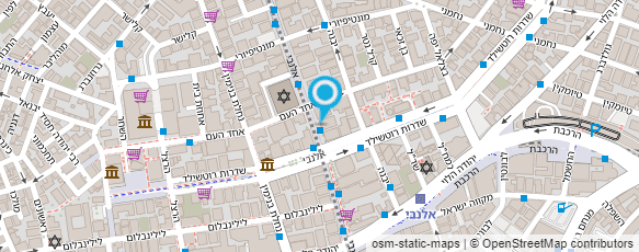 מפת הגעה אל בנק מזרחי טפחות