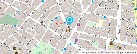 מפת הגעה אל בנק מזרחי טפחות מפת הגעה אל בנק מזרחי טפחות