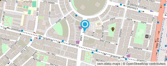 מפת הגעה אל בנק מזרחי טפחות