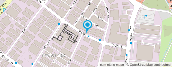 מפת הגעה אל בנק מזרחי טפחות