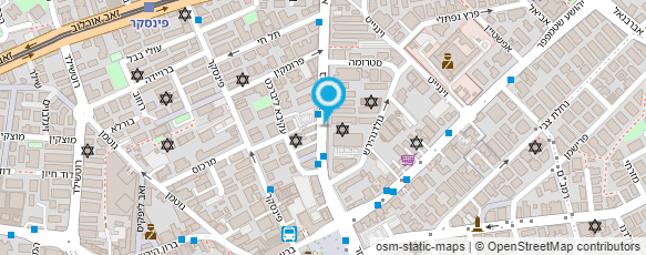 מפת הגעה אל בנק מזרחי טפחות