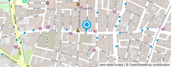 מפת הגעה אל בנק לאומי לישראל בע"מ