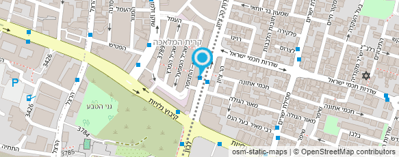 מפת הגעה אל בנק לאומי לישראל בע"מ