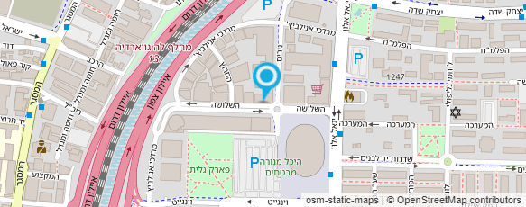 מפת הגעה אל בנק לאומי לישראל בע"מ