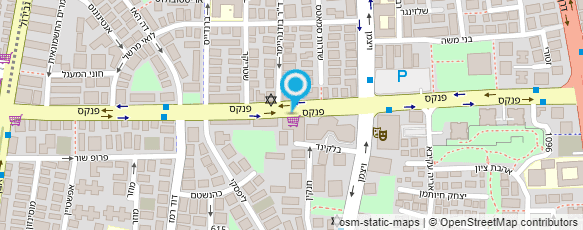 מפת הגעה אל בנק לאומי לישראל בע"מ