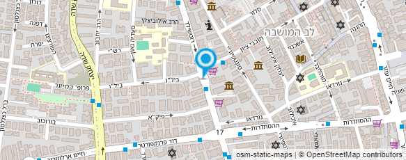 מפת הגעה אל בנק לאומי לישראל בע"מ